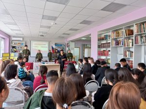 Урок мужества для школьников Володарского района Астраханской области